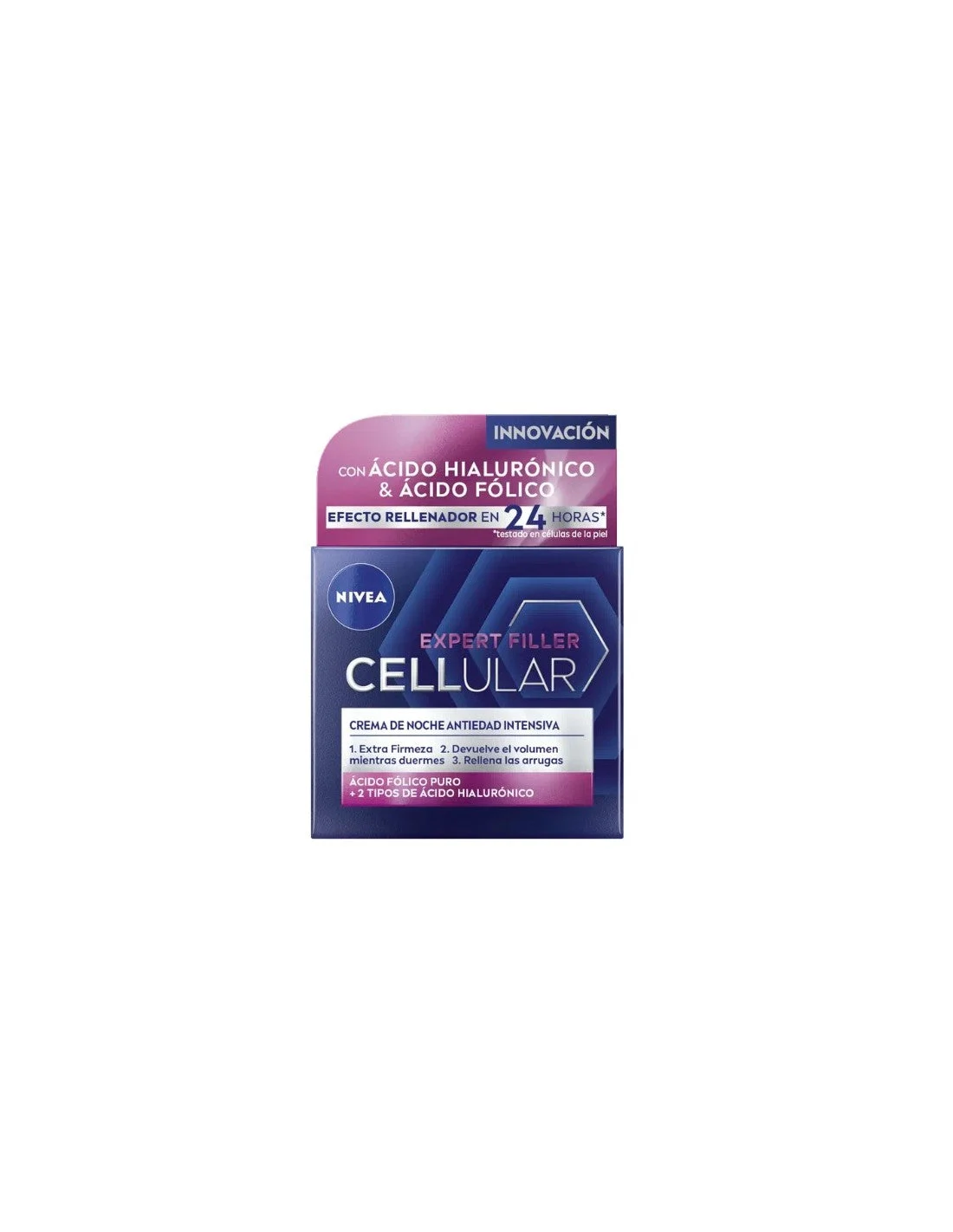Nivea Cellular Filler Crema Notte Ialuronica e Folica 50ml