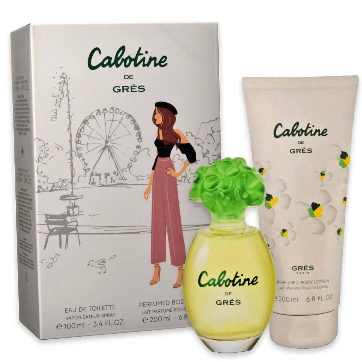 Parfums gres- *coffret cabotine duo edt 100 ml+b/l 200 ml