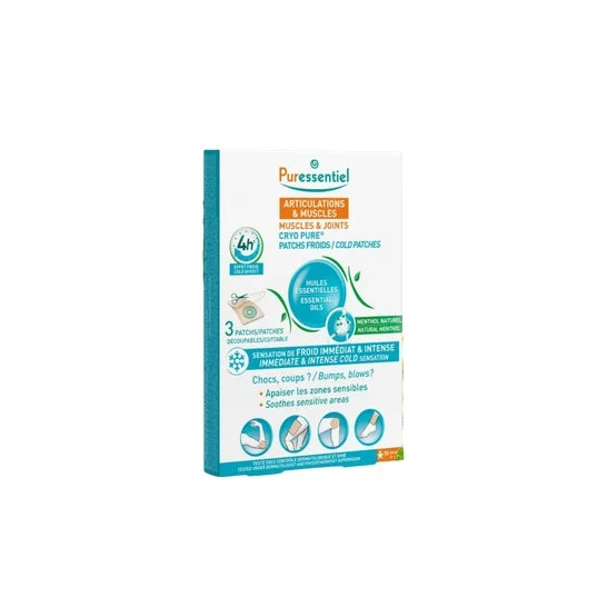 Puressentiel Articulaciones & Músculos Cryo Pure Parches 3 uds