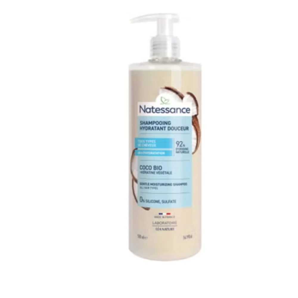 Natessance Shampoo Idratante, 500 ml