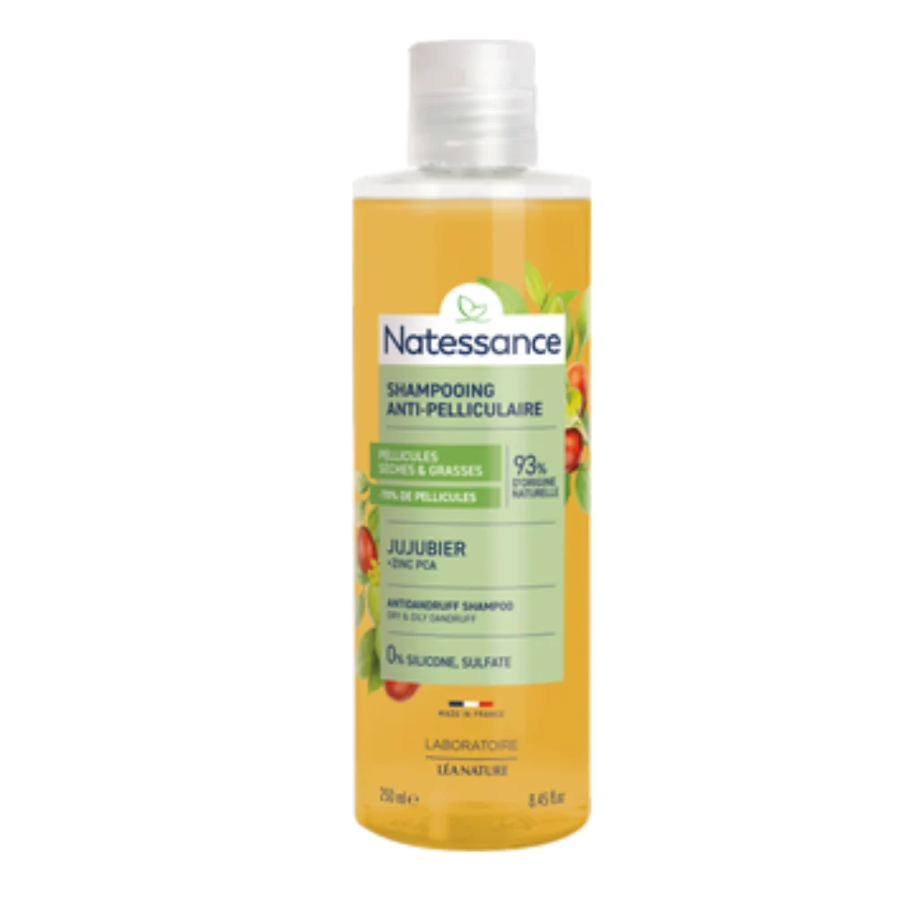 Natessance Shampoo Anti Forfora, 250 ml
