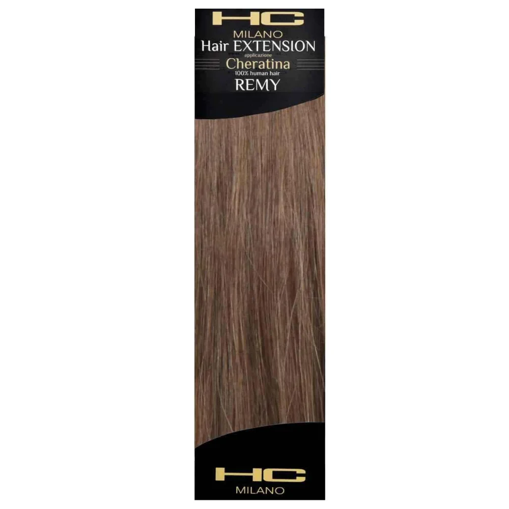 Hc milano extension cheratina remy 50/55 cm col.19 biondo chiaro ec 8,00