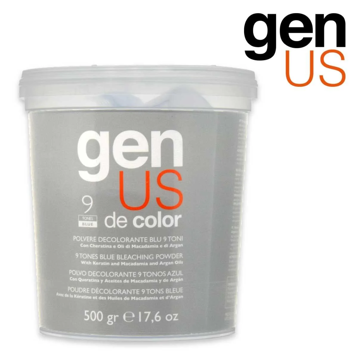 Polvere decolorante blu Genus 9 toni 500gr