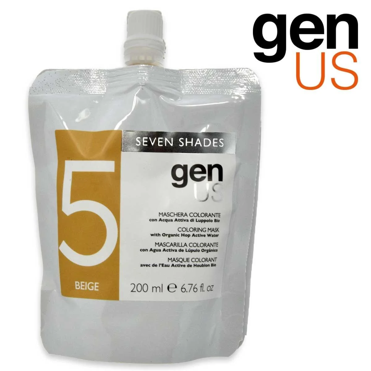 Maschera colorante Genus Seven Shades 5 beige 200ml