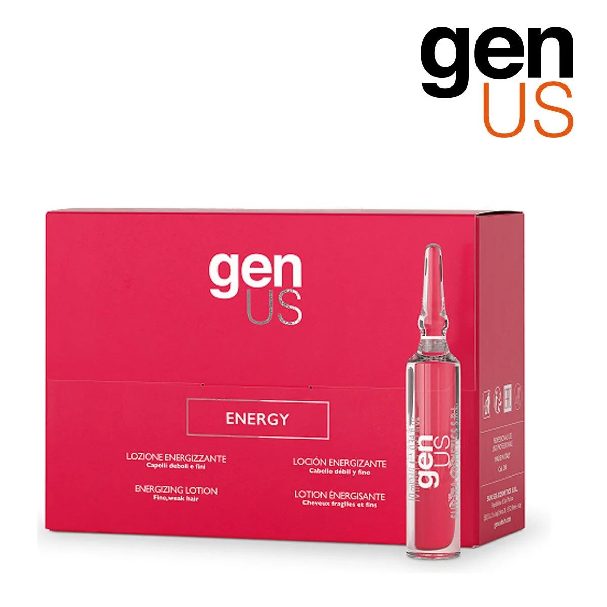 Lozione energizzante Genus Energy 12x10ml