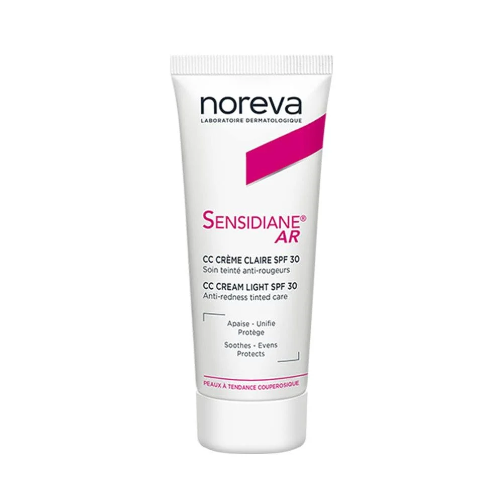 Noreva Sensidiane Ar CC Crema Chiara SPF30 Trattamento Antirossore 40ml