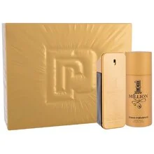 Paco rabanne 1 Million Scatola regalo 100 ml eau de toilette e deodorante 1 Million 150 ml - 100 ml