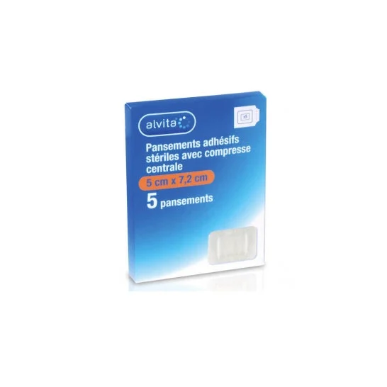 Alvita Pentole Adh/Sterile 5X7,2Cm