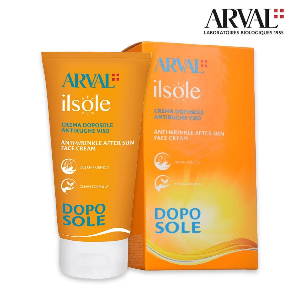 Arval il sole - crema doposole anti rughe viso 50 ml