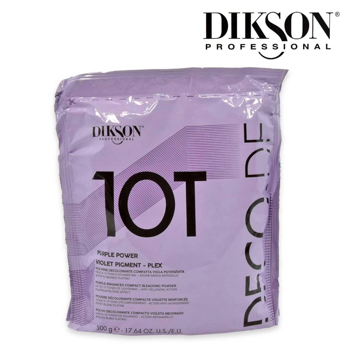 Dikson decolorante 10t viola zip gr 500