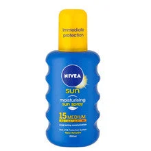 Nivea Spray SPF 15 (Spray Solare Idratante) 200 ml