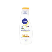 Nivea Crema solare per bambini SPF 50+ Sun Kids (Lozione solare pura e sensibile) 200 ml - 200 ml
