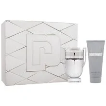 Paco rabanne Invictus Scatola regalo eau de toilette 100 ml e gel doccia da uomo 100ml