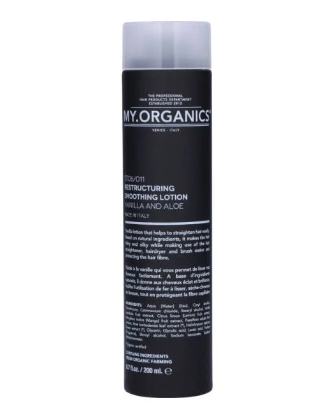 My.Organics The Organic Restructuring Smoothing Lotion Vanilla And Aloe