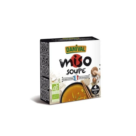 Danival Sopa de Miso Instantanea Bio 4x10g