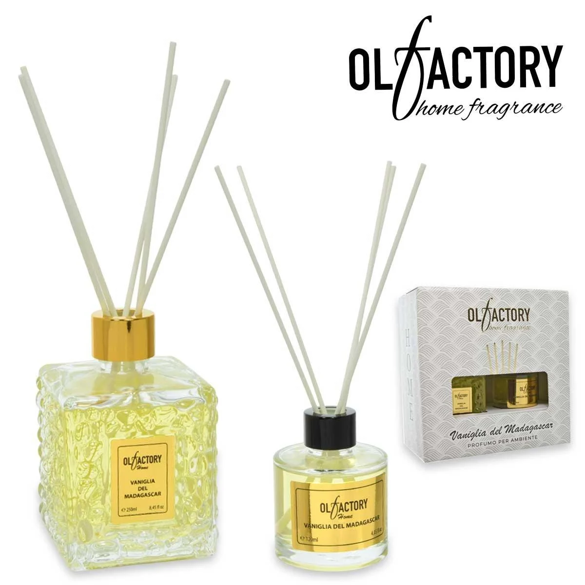 Olfactory deo ambiente 250 ml + 120 ml vaniglia del mad.