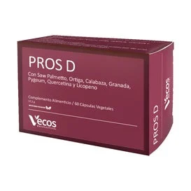 Vecos Nucoceuticals Suplemento Natural para la Próstata 60caps