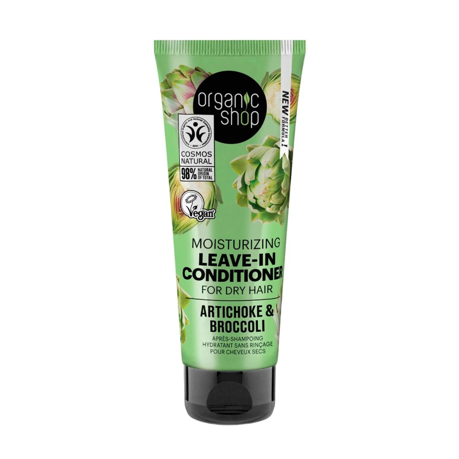 Organic Shop Artichoke Balsamo idratante senza risciacquo Capelli Secchi 75ml