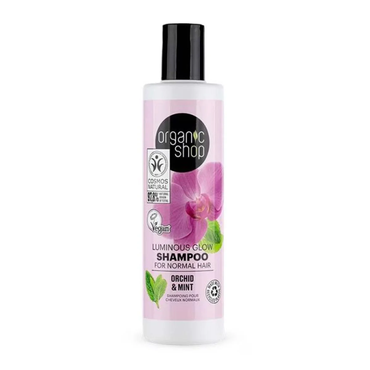 Organic Shop Natura Siberica Orchidea e Menta Shampoo Capelli Normali 280ml