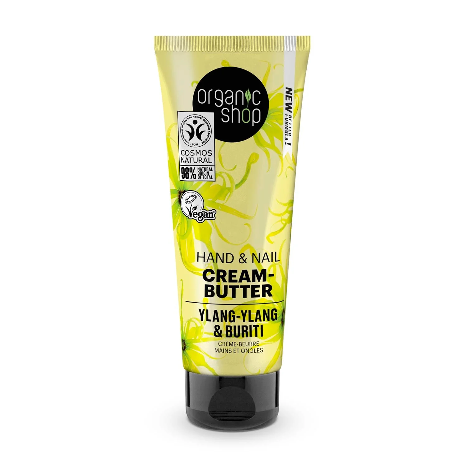 Organic Shop Ylang-Ylang Crema Burro Mano e Unghie 75ml