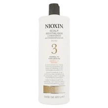 Nioxin Skin Revitalizer per capelli fini colorati e leggermente diradati Sistema 3 (Balsamo rivitalizzante per cuoio capelluto, capelli fini, normali e diradati, trattati chimicamente) da 1000 ml