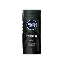 Nivea Deep Clean gel doccia - Gel doccia per uomo - 250 ml