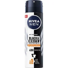 Nivea Uomo Invisible Black & White Ultimate Impact - Antitraspirante spray - 150ml