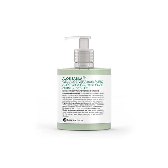 Botanica Pharma Sabila Aloe Vera Gel 100% Puro 500ml