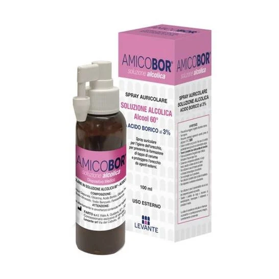 Levante Amicobor Soluzione Alcoholica 100ml