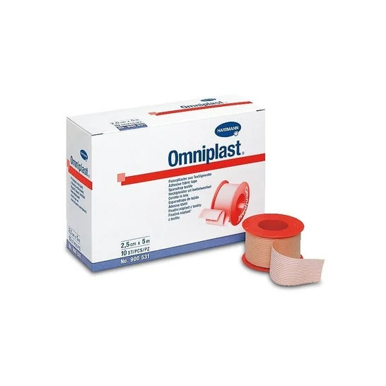 Omniplast Esparadrapo Tejido 2,5cmx5m