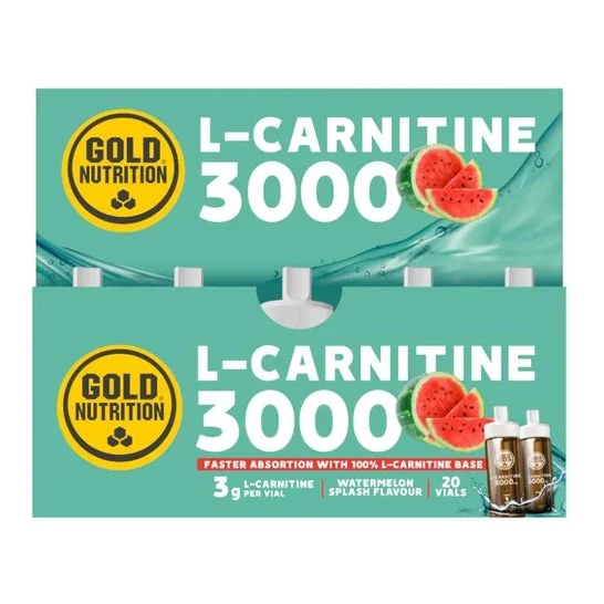 Gold Nutrition L-Carnitine 3000mg Sandia 20uds
