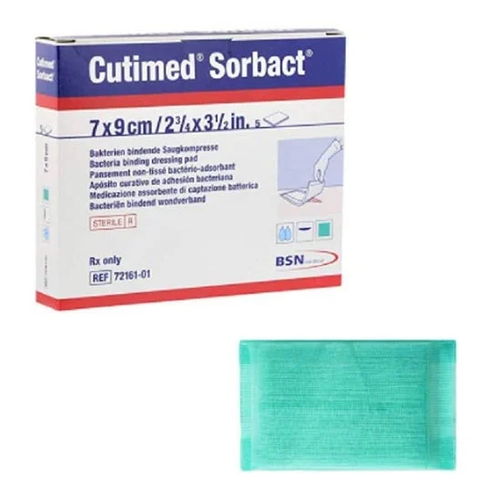 Bsn Medical Cutimed Sorbact Garze 7x9cm 5 Unità
