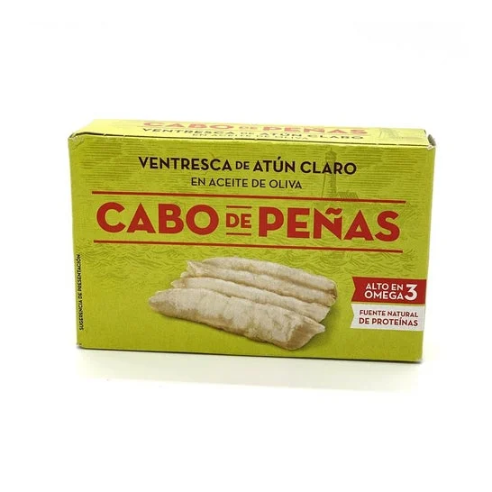 Cabo de Peñas Ventresca Tonno Claro Eco 120g