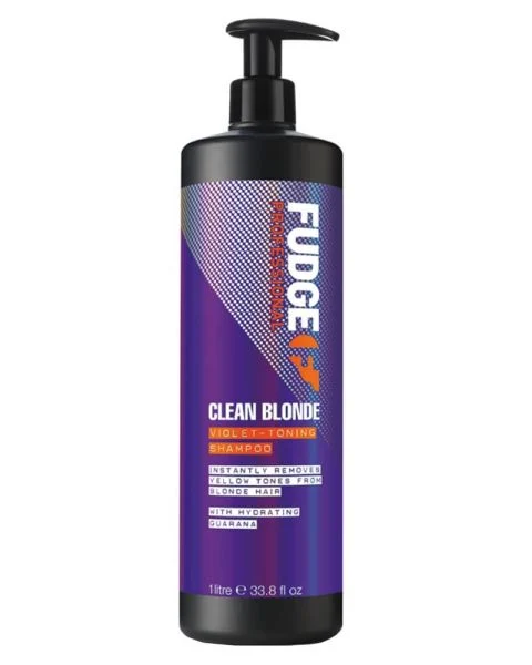 Fudge Clean Blonde Violet-Toning Shampoo