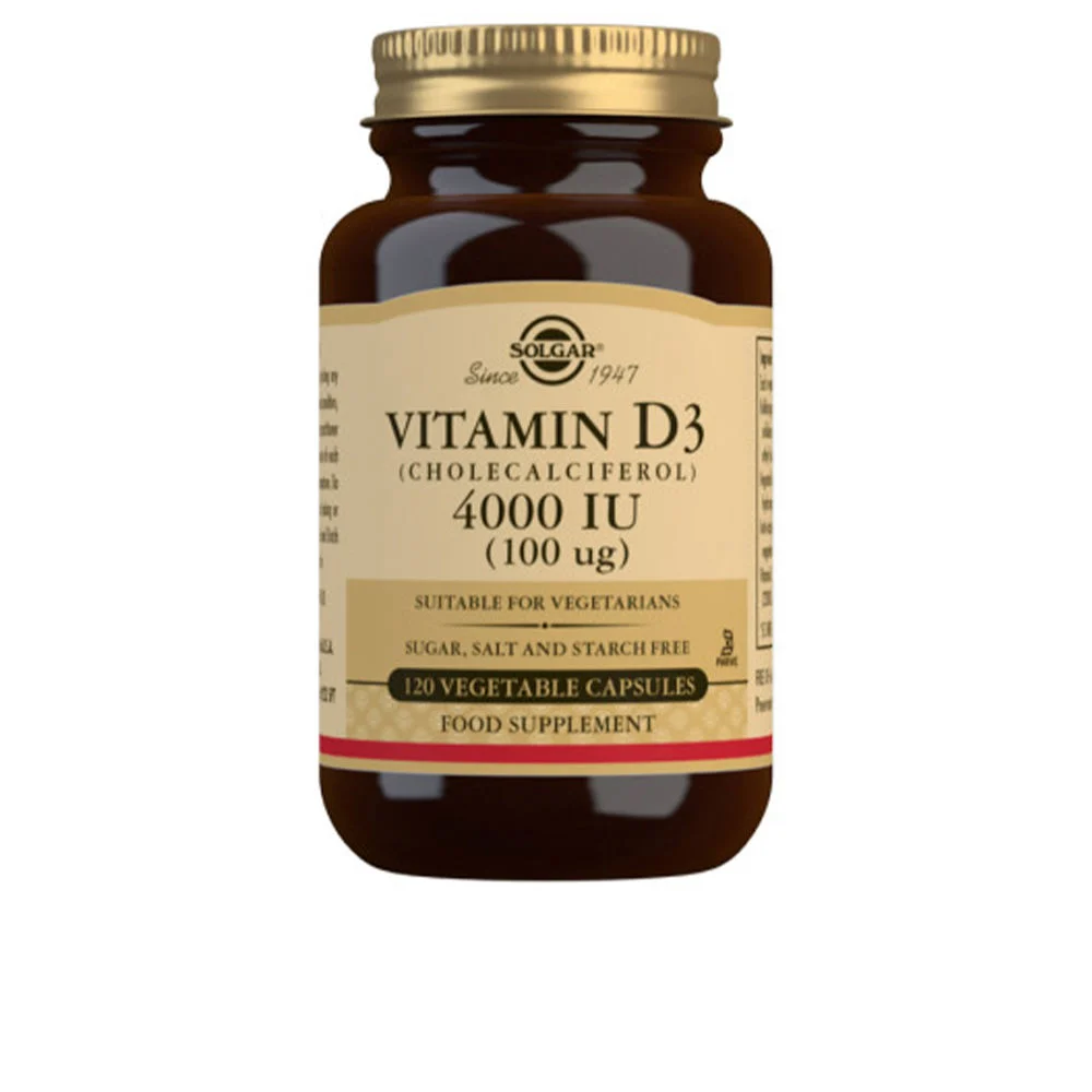 VITAMINA D3 4000 UI 100 µg Colecalciferol cápsulas vegetales