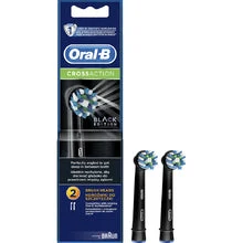 Oral b Cross Action EB50 Nero - Testine di ricambio - 4 pezzi