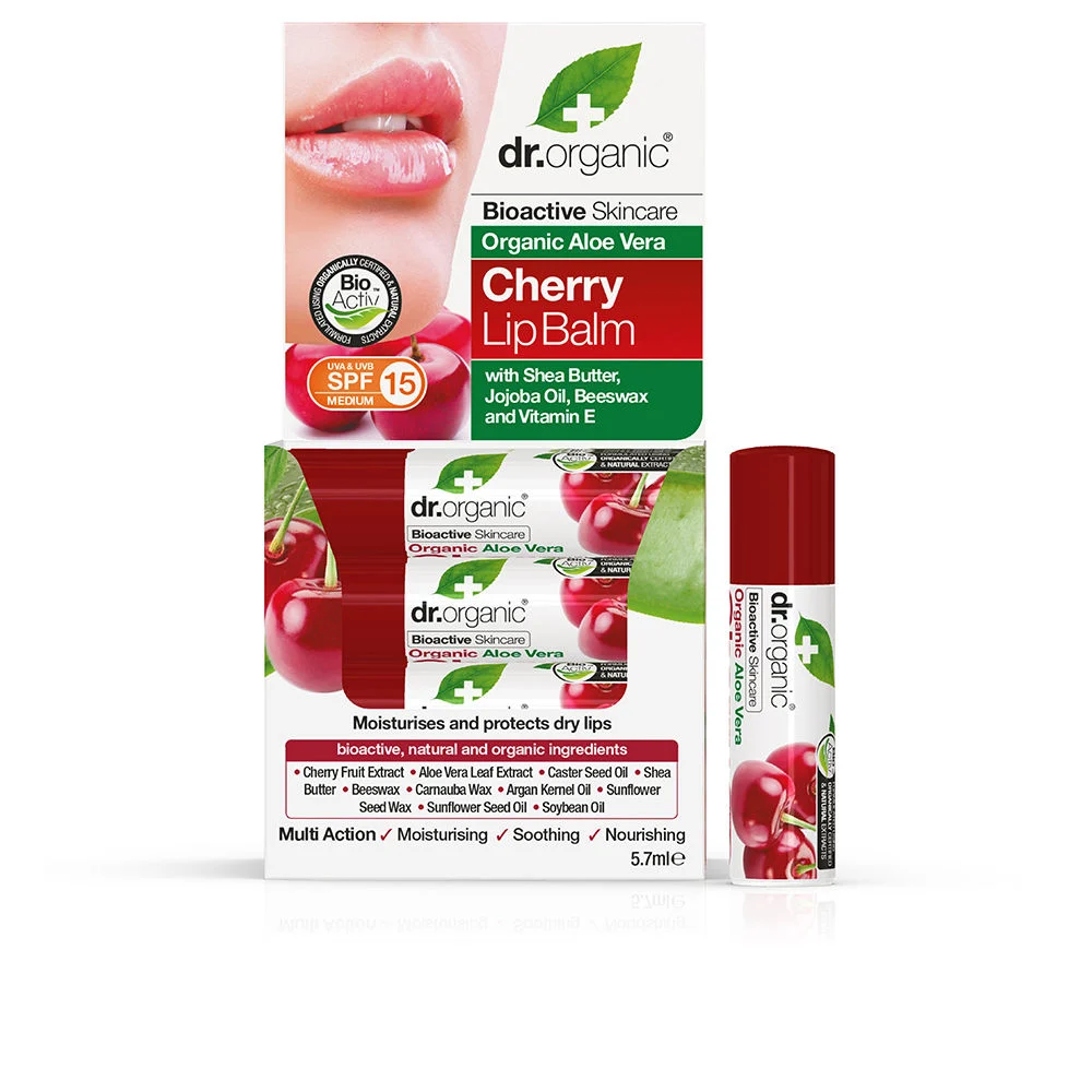 Balsamo labbra ALOE VERA E CILIEGIA SPF15
