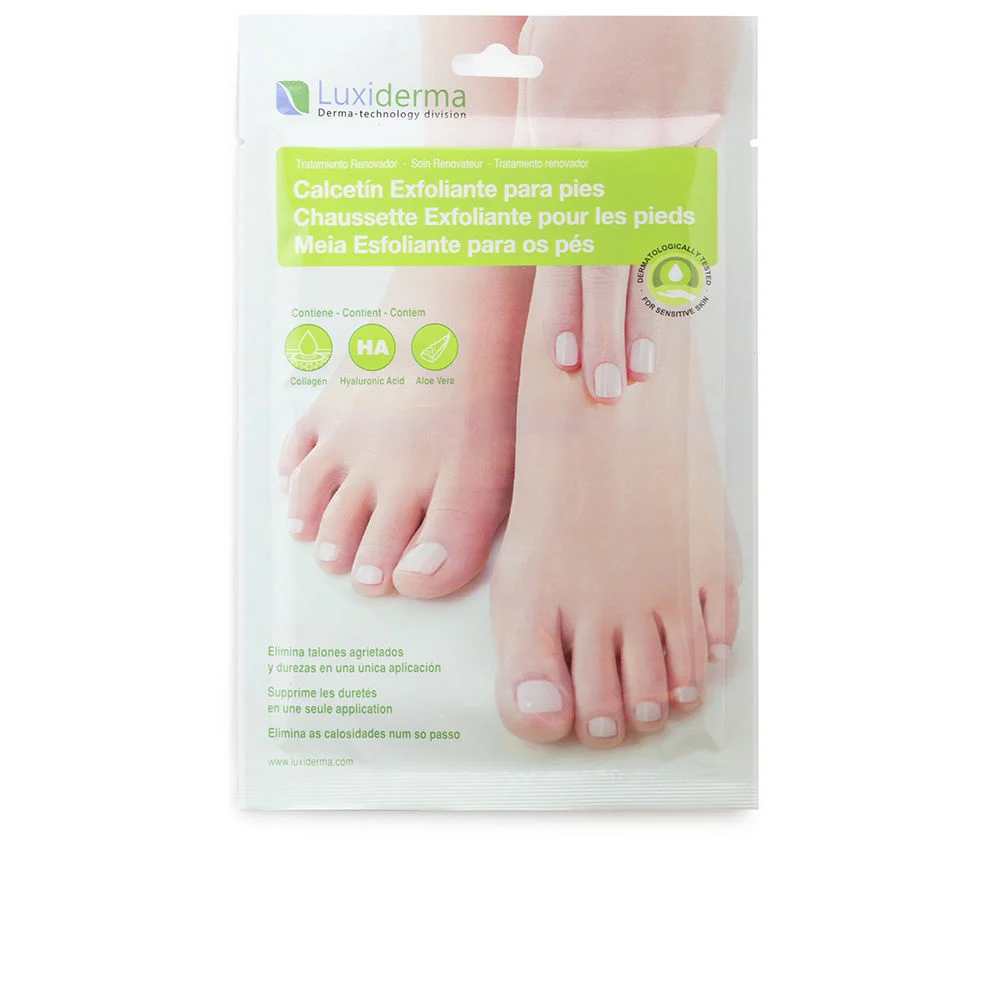 Calzini esfolianti per piedi LUXIDERMA