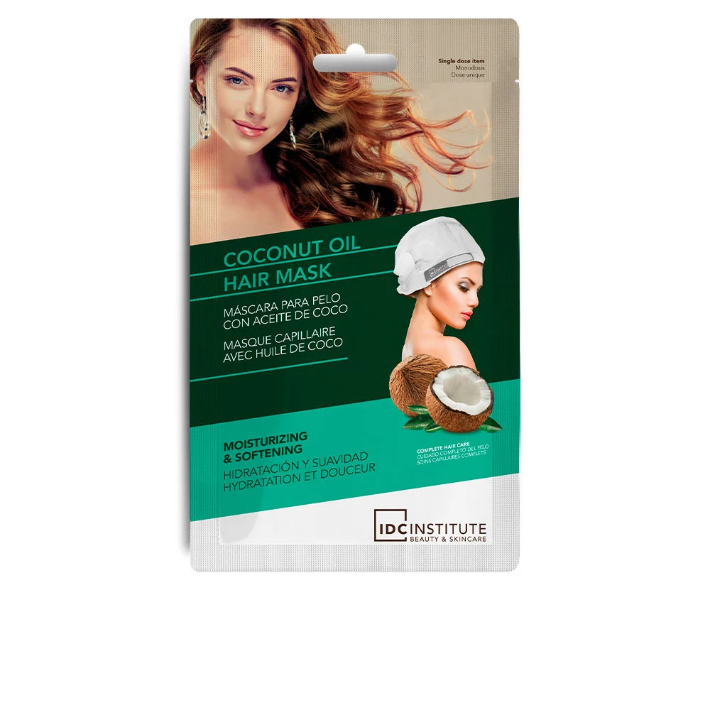 Maschera per capelli all’olio di cocco