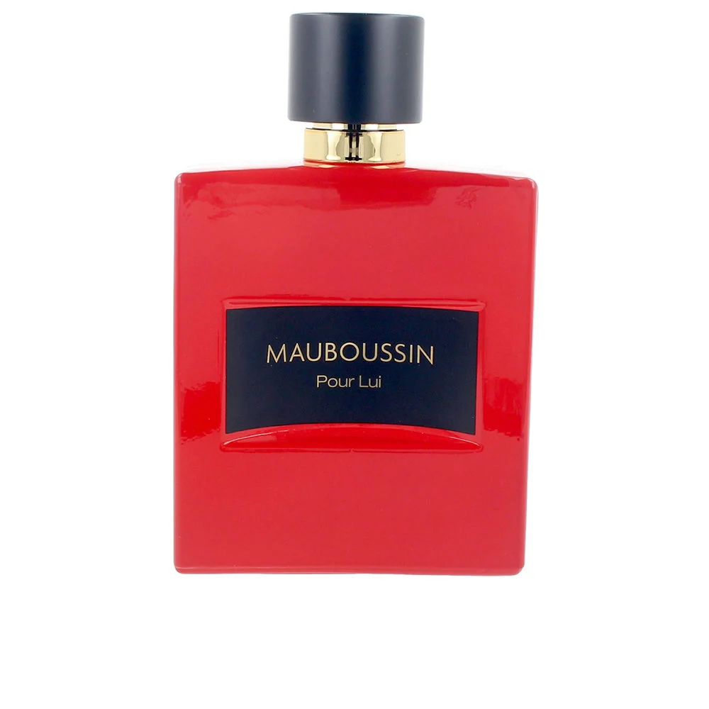 POUR LUI IN RED