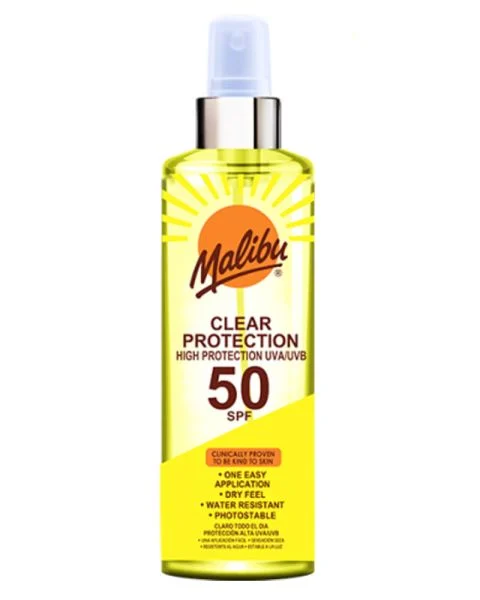 Malibu Clear Protection Sun Spray SPF 50