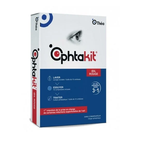 Théa Ophtakit Occhi Rosso Kit Tratamento