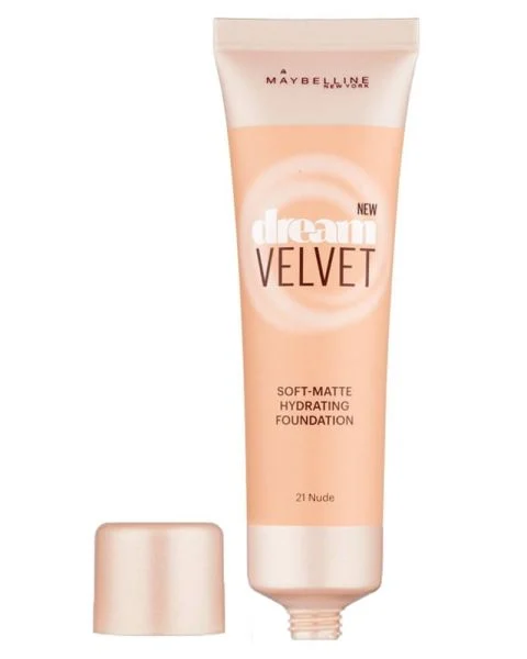 Maybelline Dream Velvet Soft Matte Hydrating Foundation - 21 Nude