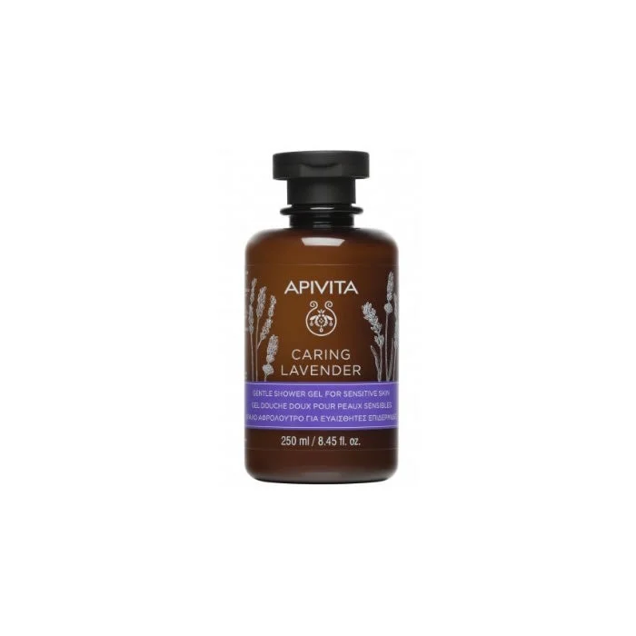 Gel doccia Apivita Caring Lavanda 250ml