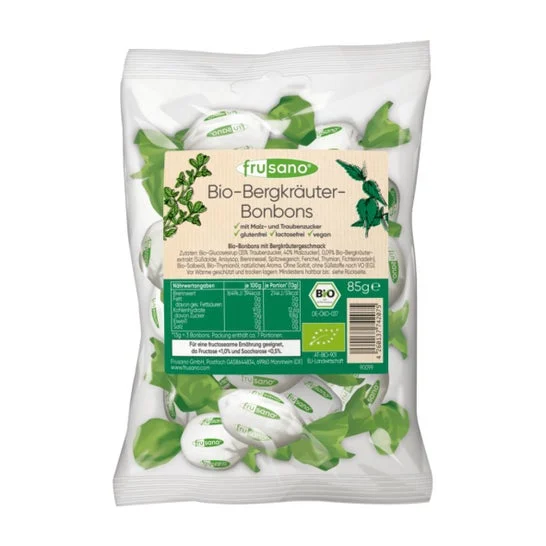 Frusano Caramelle A Base di Erbe Bio 85g