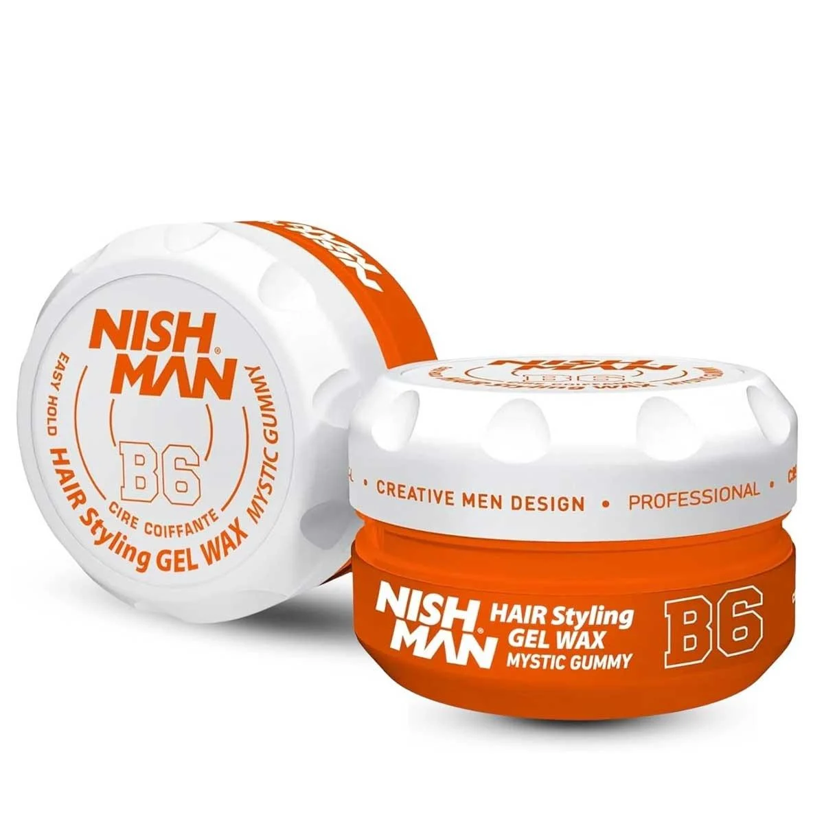 Cera gel Nishman Aqua B6 M.Gummy facile da usare e tenuta media 150 ml