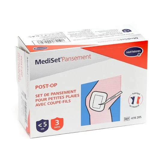 Mediset Pinze per Medicazioni Post-Operatorie Piccole 3 Unità