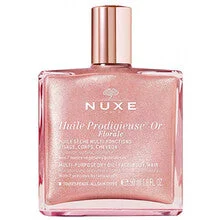 Nuxe Prodigieuse o Florale Olio secco multifunzionale per viso, corpo e capelli con glitter - 50ml