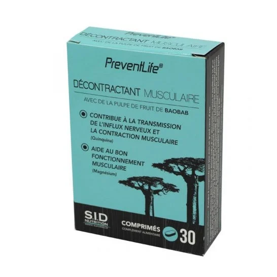 Sidn Preventlife Rilassatore muscolare 30comp