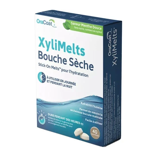 XyliMelts Boca Seca Menta Dulce Sin Azúcar 40comp